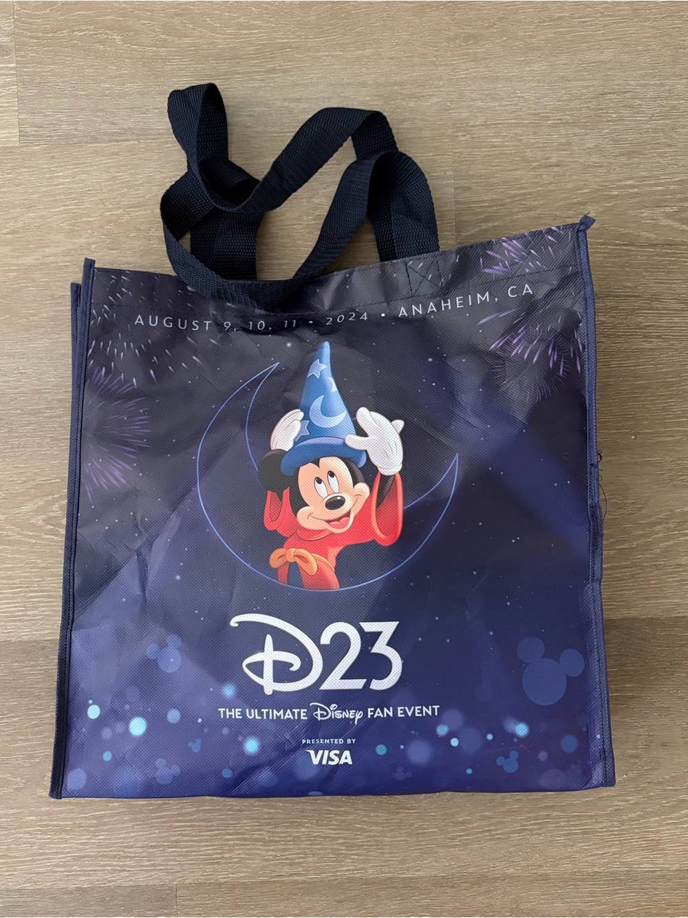 D23 Sorcerer Mickey Tote Bag